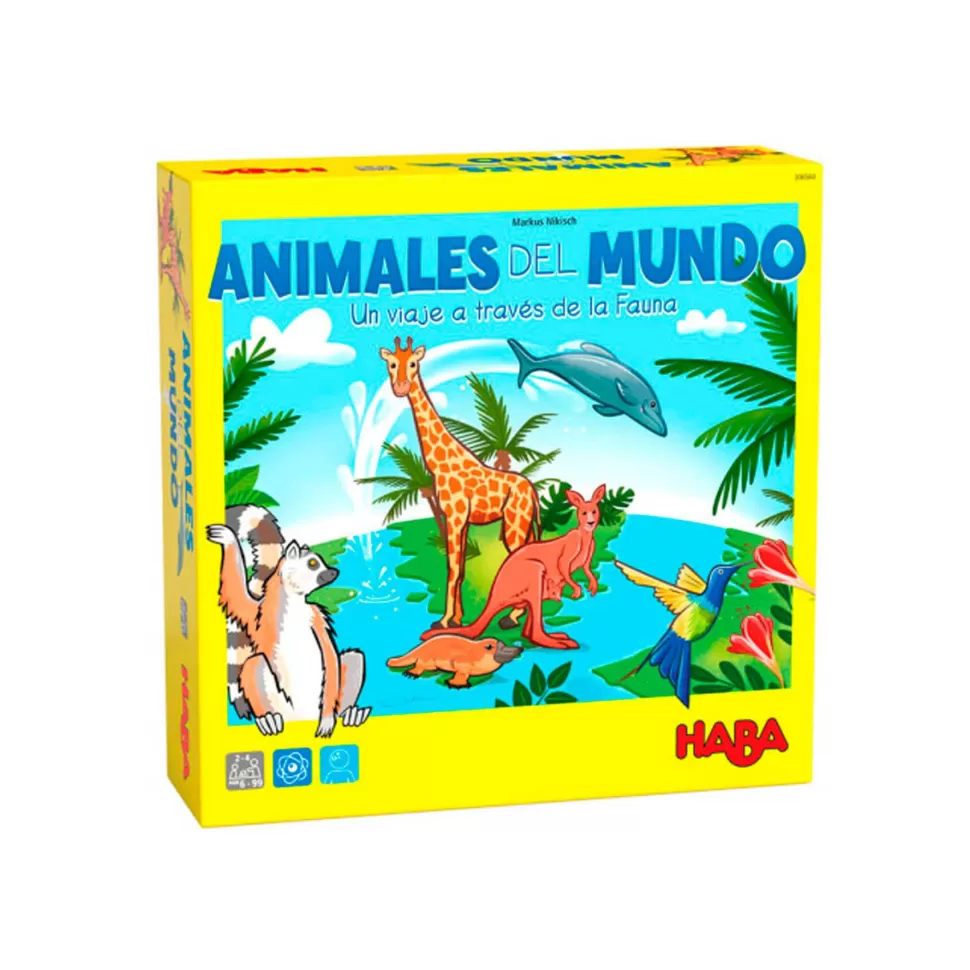 Haba Animales Del Mundo: Un Viaje A Traves De La Fauna* Juegos De Mesa