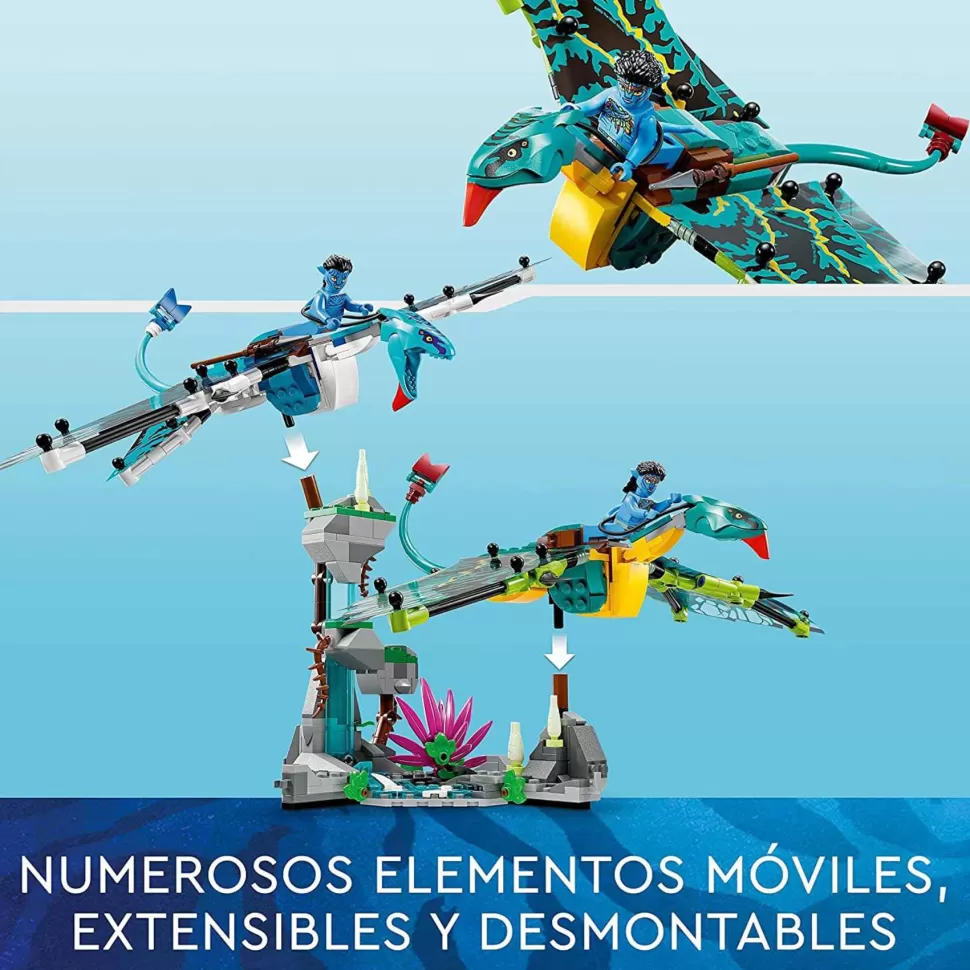 * Avatar Primer Vuelo En Banshee De Jake Y Neytiri 75572* Juegos De Construcción