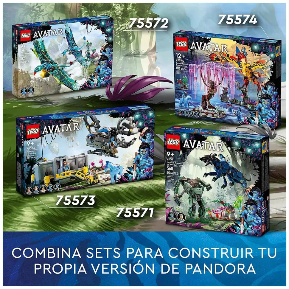 * Avatar Primer Vuelo En Banshee De Jake Y Neytiri 75572* Juegos De Construcción