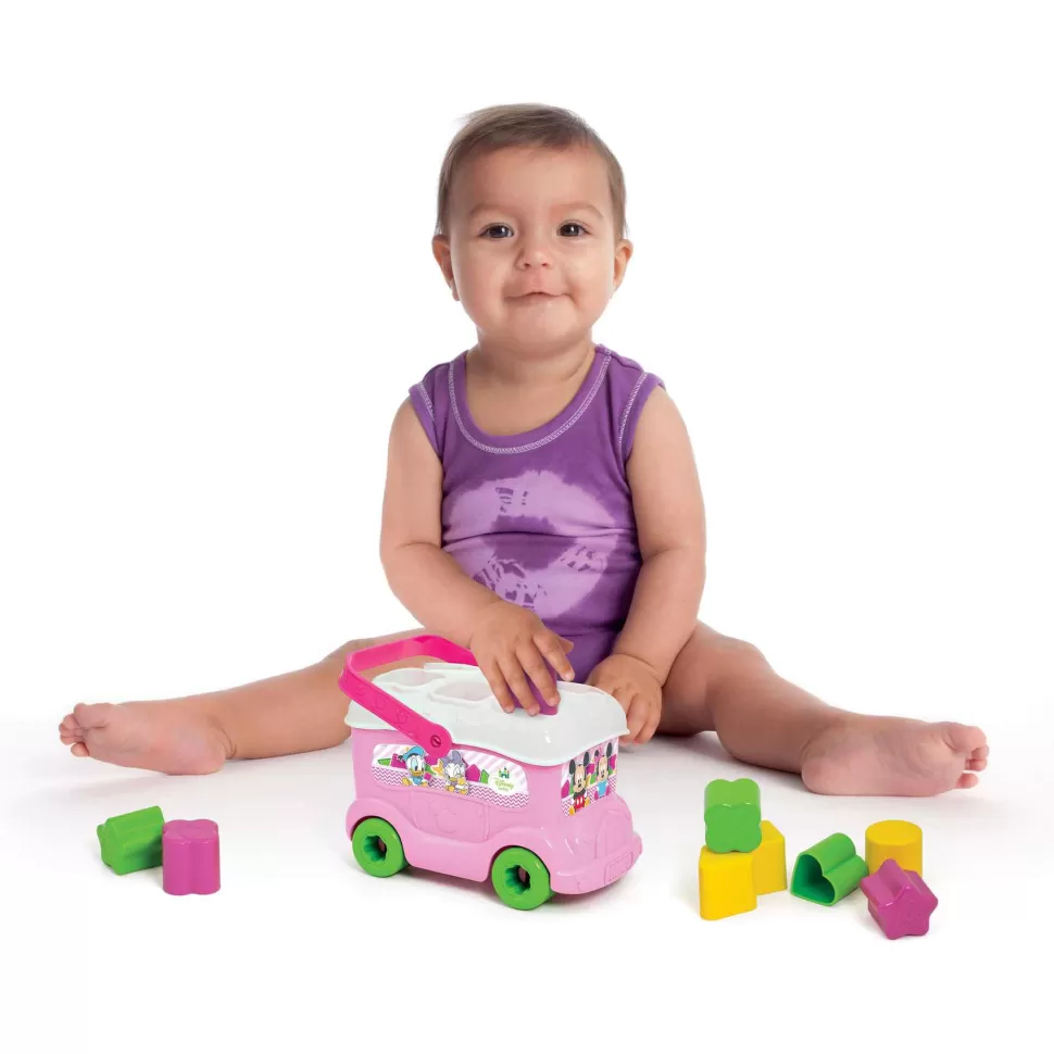 Minnie Baby Autobus Formas Y Colores* Puzzles Y Educativos