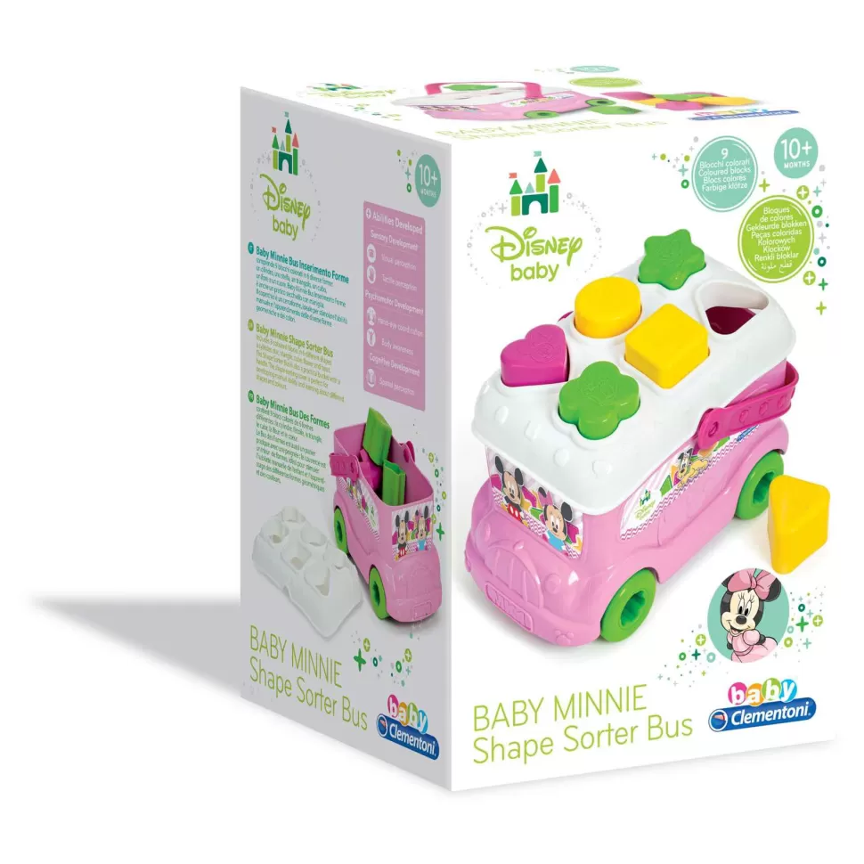 Minnie Baby Autobus Formas Y Colores* Puzzles Y Educativos