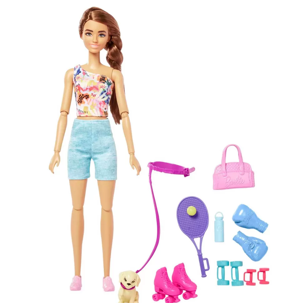 Barbie Bienestar Muneca Con Accesorios Deporte Exterior 3 Anos* Muñecas