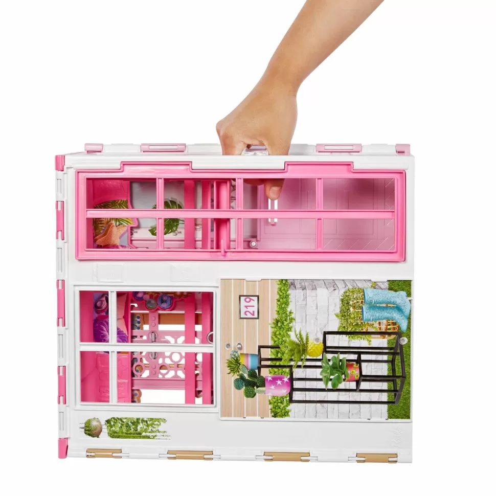 Barbie Casa De Muñecas 2 Pisos Amueblada Juguete 3 Anos* Muñecas