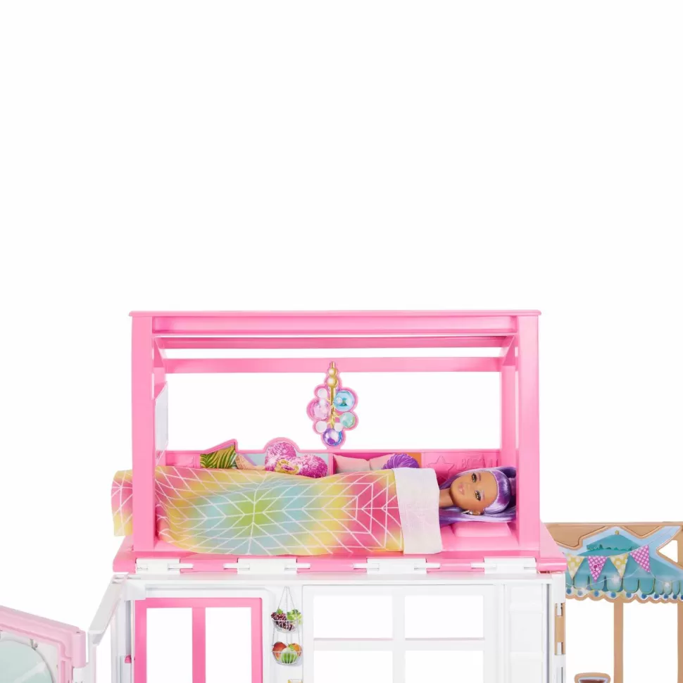 Barbie Casa De Muñecas 2 Pisos Amueblada Juguete 3 Anos* Muñecas