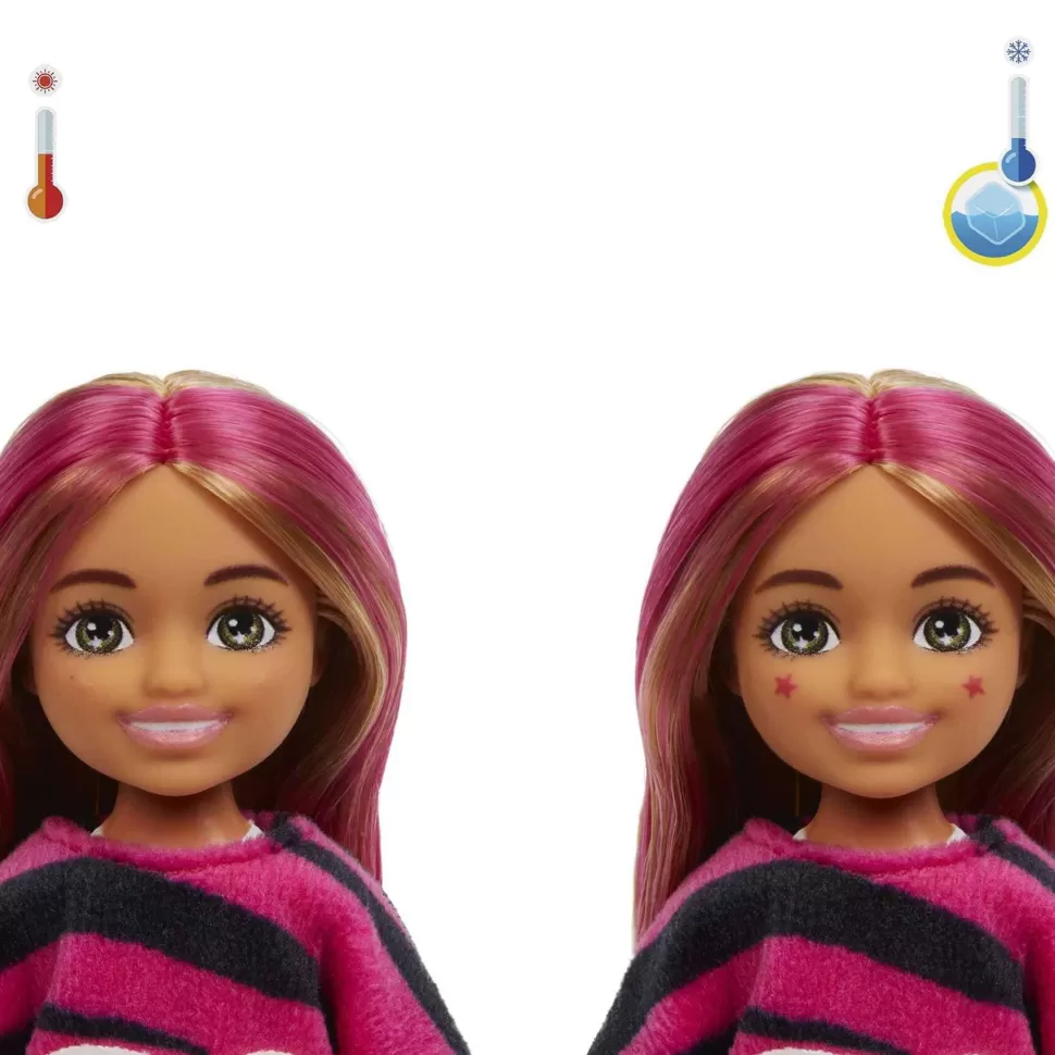 Barbie Muñecas^ Chelsea Cutie Reveal Jungla Muneca Sorpresa Surtida 3 Anos