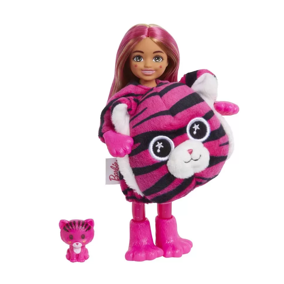 Barbie Muñecas^ Chelsea Cutie Reveal Jungla Muneca Sorpresa Surtida 3 Anos