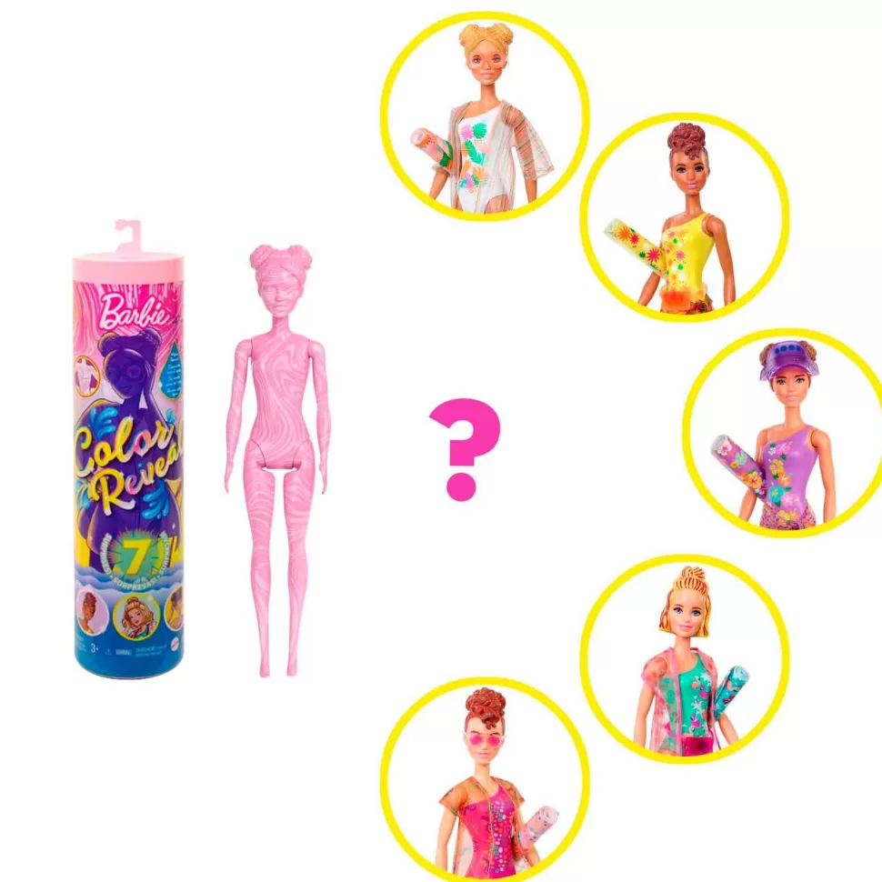 Barbie Muñecas^ Color Reveal Arena Y Sol Ola 3