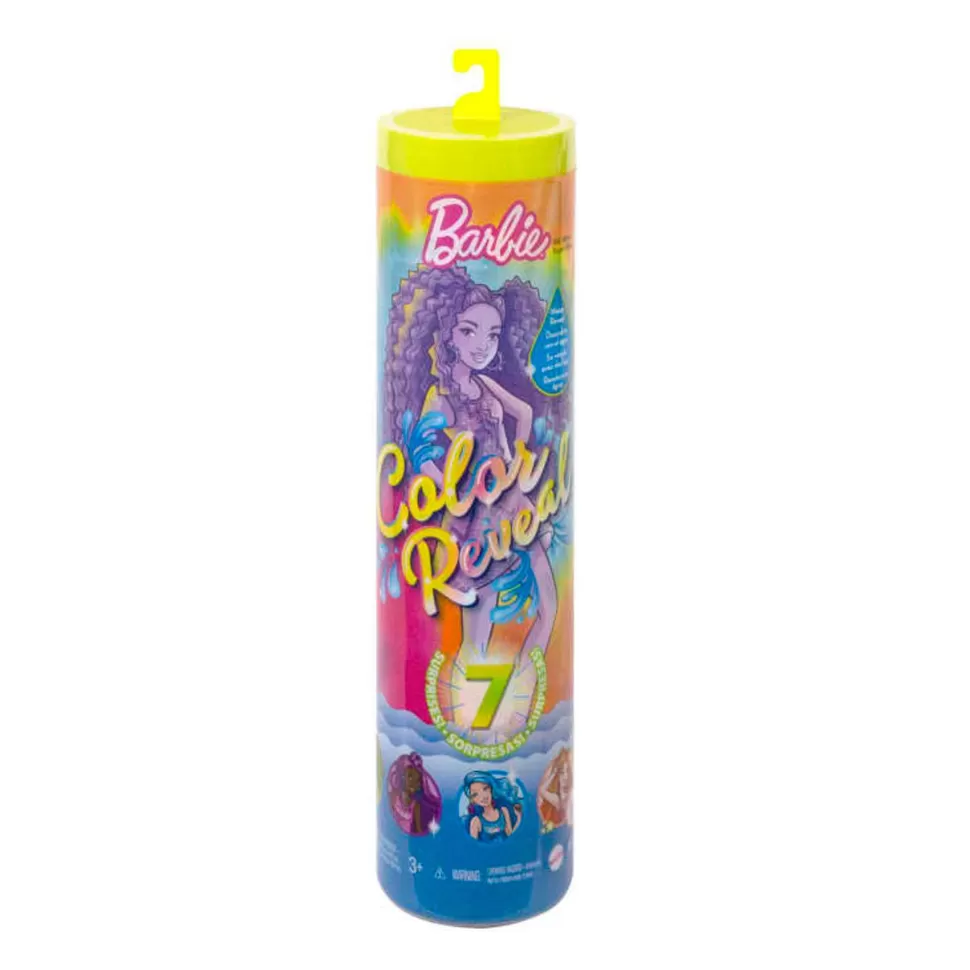 Barbie Muñecas^ Color Reveal Serie Neon Tie Dye Modelo Sorpresa