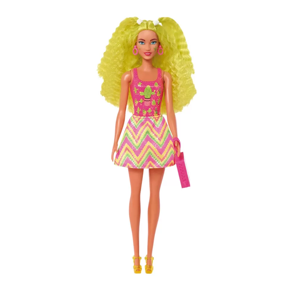 Barbie Muñecas^ Color Reveal Serie Neon Tie Dye Modelo Sorpresa