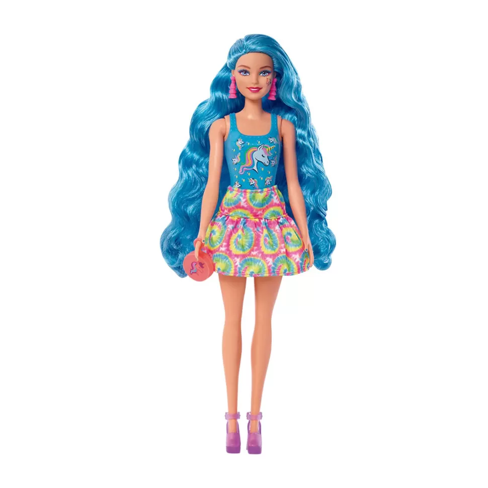 Barbie Muñecas^ Color Reveal Serie Neon Tie Dye Modelo Sorpresa