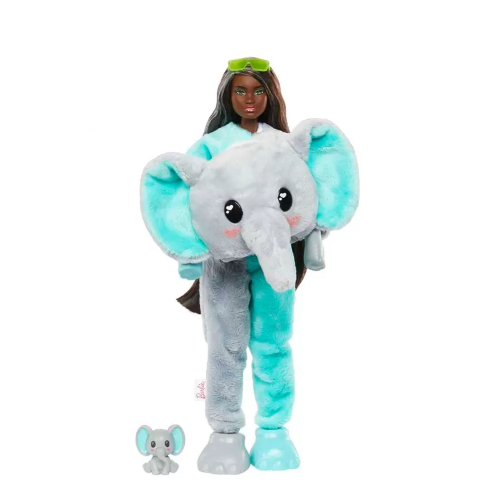 Barbie Vehículos Y Radio Control^ Cutie Reveal Jungla Muneca Elefante Con Sorpresas 3 Anos