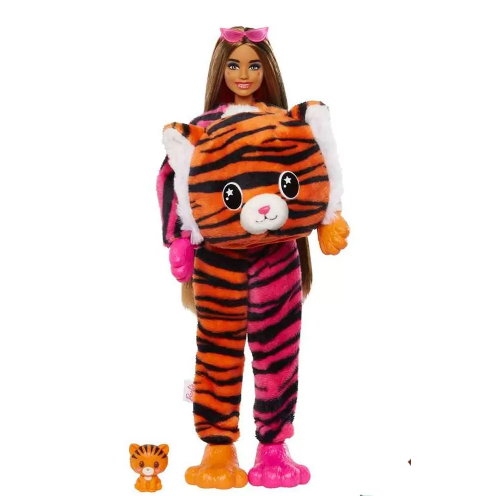 Barbie Cutie Reveal Jungla Muneca Tigre Con Sorpresas 3 Anos* Muñecas