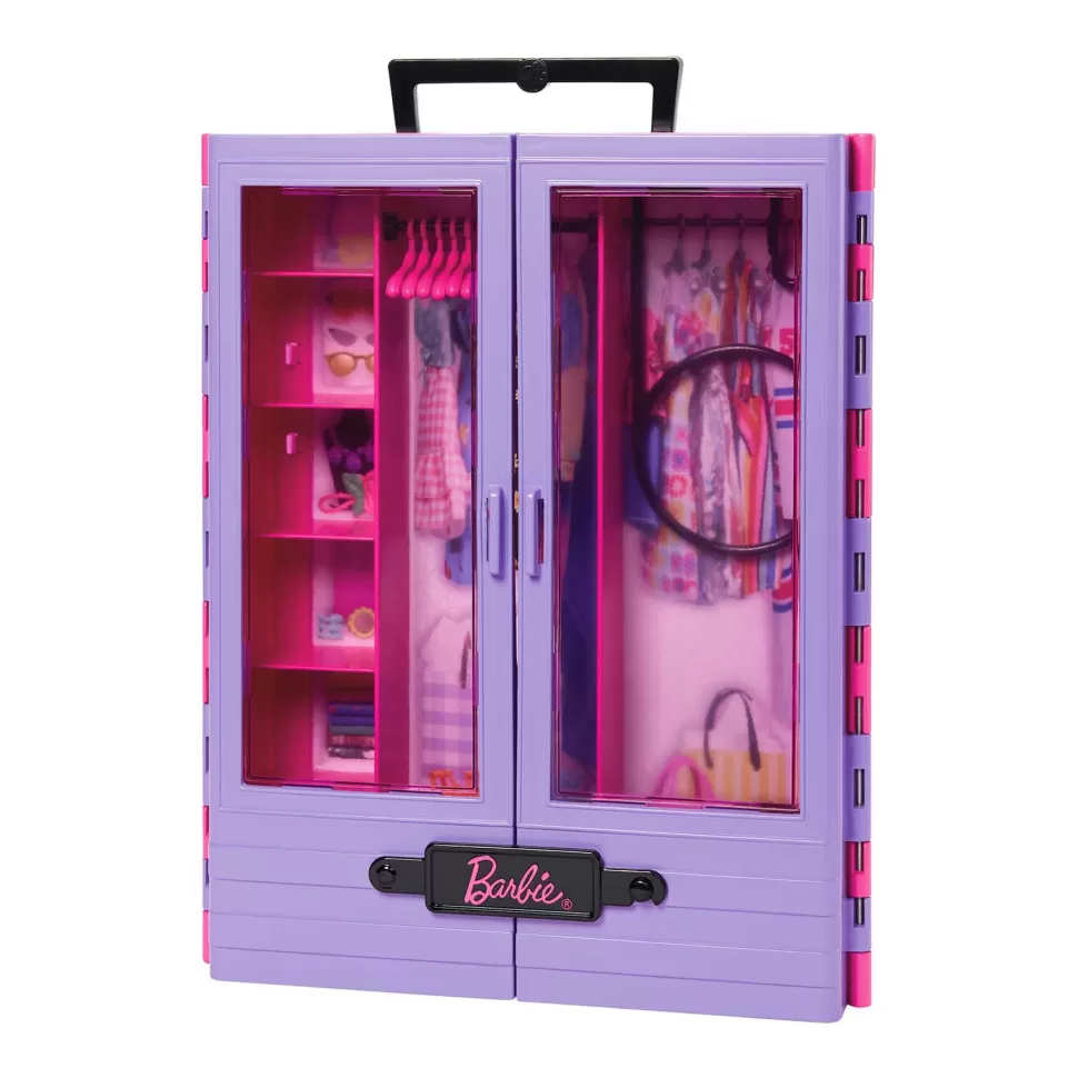 Barbie Muñecas^ Fashionista Armario Portatil Con Muneca Y Complementos 3 Anos