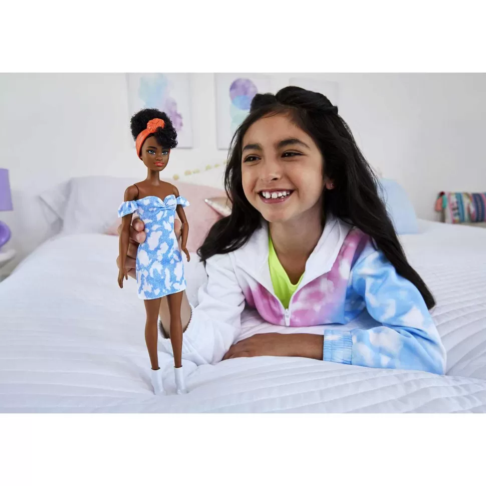 Barbie Muñecas^ Fashionista Muneca Vestido Vaquero Decolorado 3 Anos
