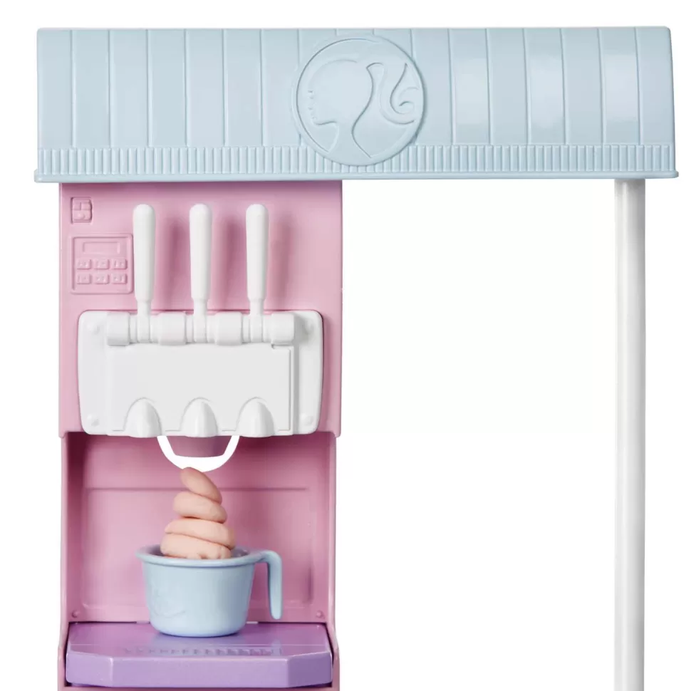 Barbie Heladeria Muneca Rubia Y Accesorios Juguete 4 Anos* Muñecas