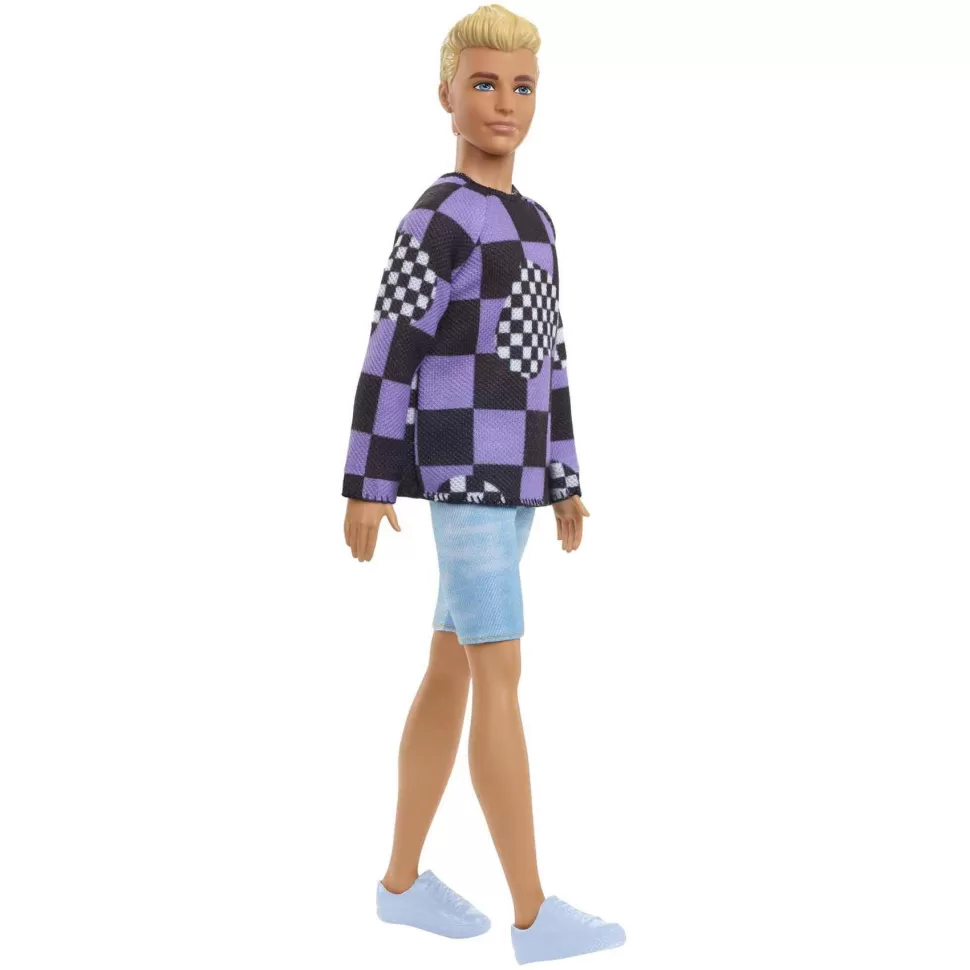 Barbie Muñecas^ Ken Fashionista Muneco Sudadera Corazones 3 Anos