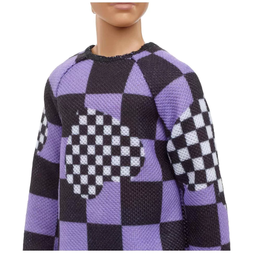 Barbie Muñecas^ Ken Fashionista Muneco Sudadera Corazones 3 Anos