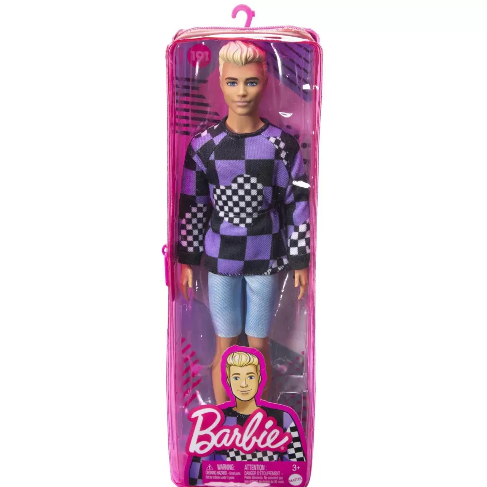 Barbie Muñecas^ Ken Fashionista Muneco Sudadera Corazones 3 Anos