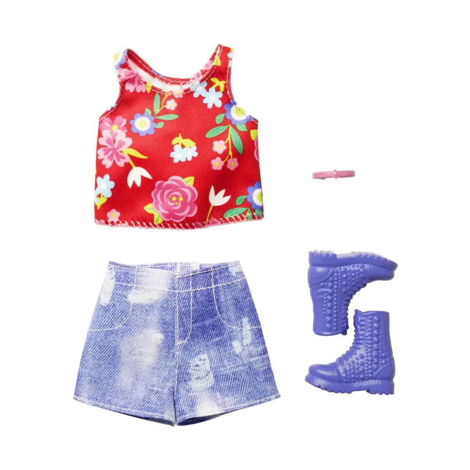 Barbie Look Completo Ropa Para Muñecas Y Accesorios De Juguete Modelos Sutidos 3 Anos* Muñecas
