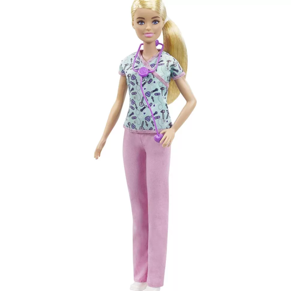 Barbie Muñecas^ Tu Puedes Ser Enfermera Muneca Con Accesorios3 Anos