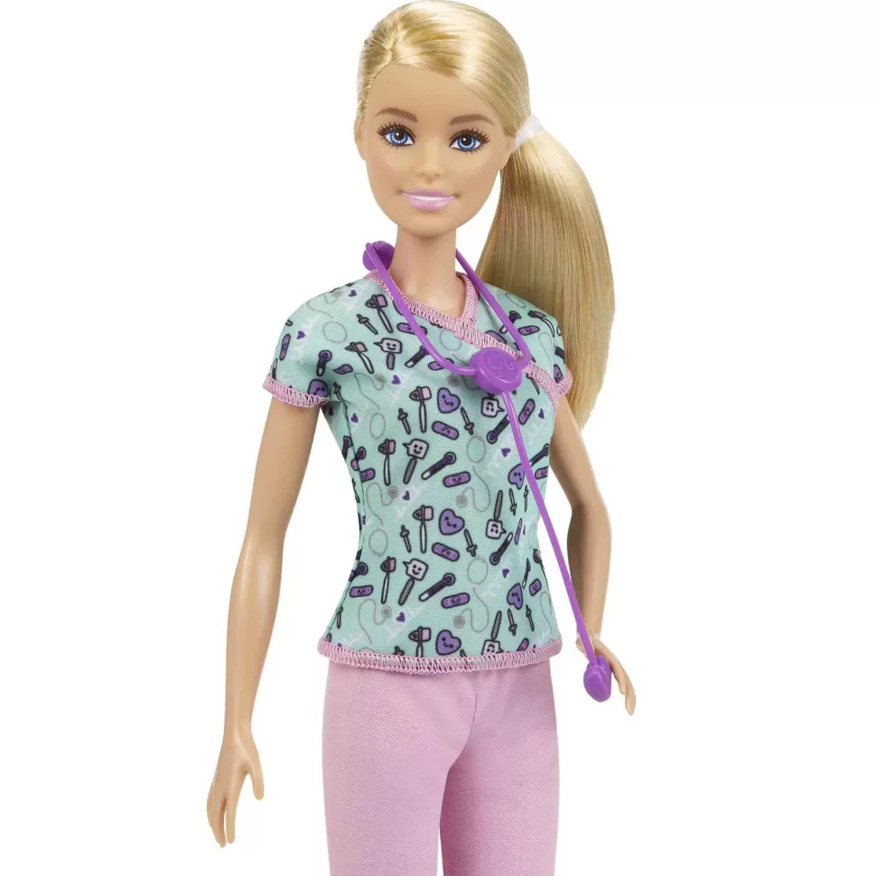 Barbie Muñecas^ Tu Puedes Ser Enfermera Muneca Con Accesorios3 Anos