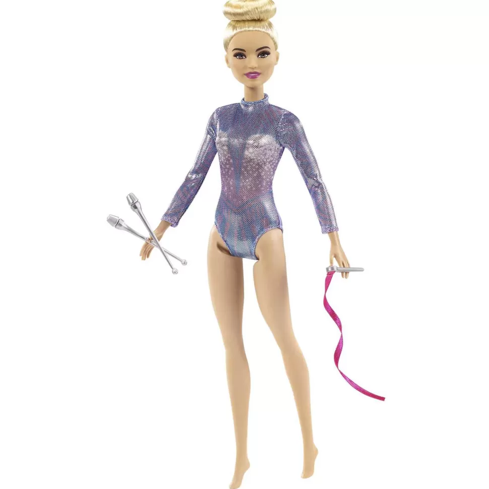 Barbie Muñecas^ Tu Puedes Ser Gimnasta Muneca Con Accesorios3 Anos