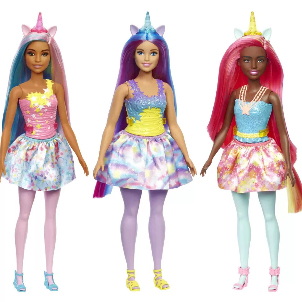 Barbie Unicornio Muneca Con Accesorios Modelos Surtidos 3 Anos* Muñecas