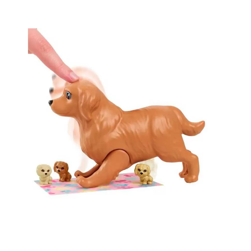 Barbie Y Sus Cachorros Muneca Rubia Y Perritos De Juguete 3 Anos* Muñecas