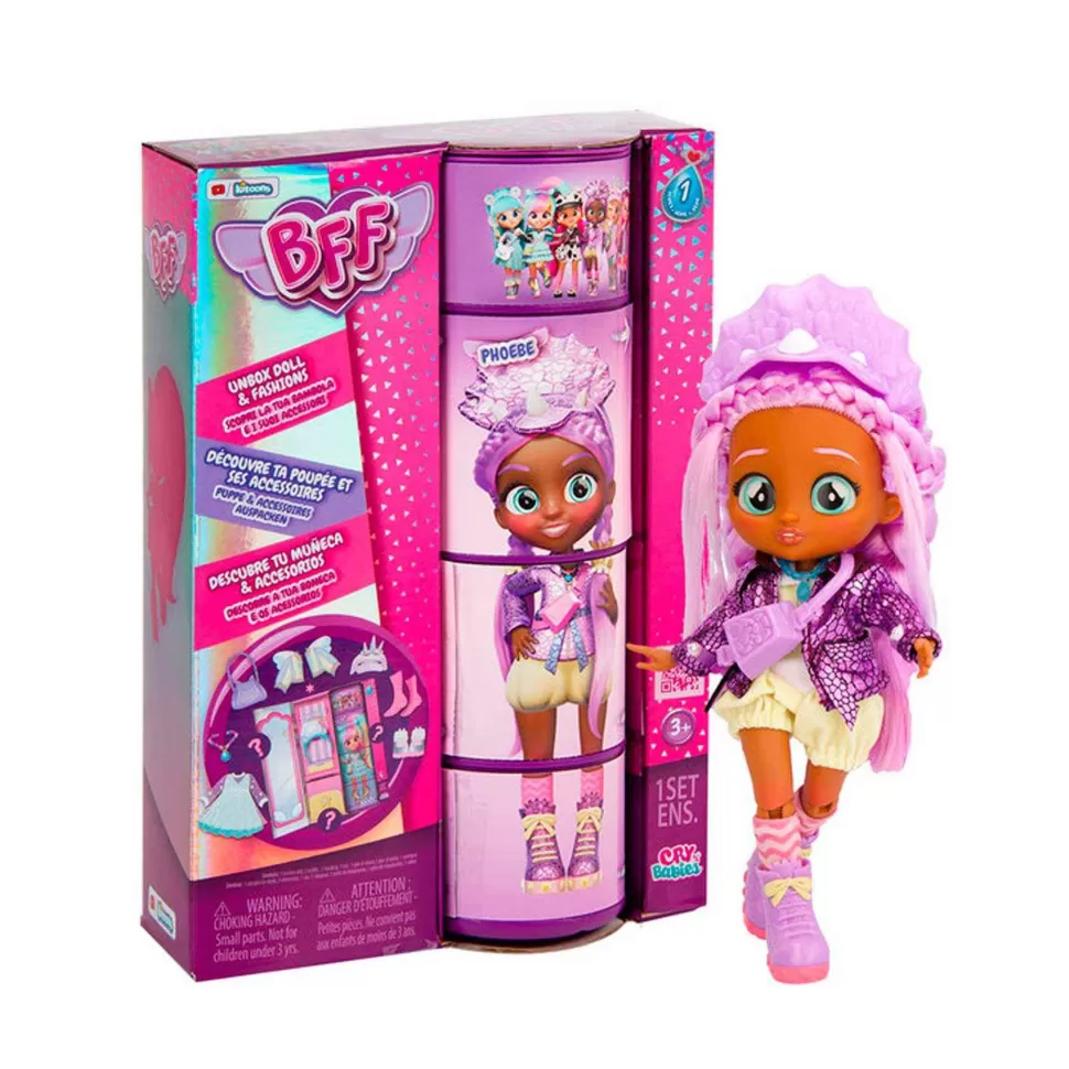 Bebes Llorones Best Friends Forever Muneca Phoebe Serie 1* Muñecas