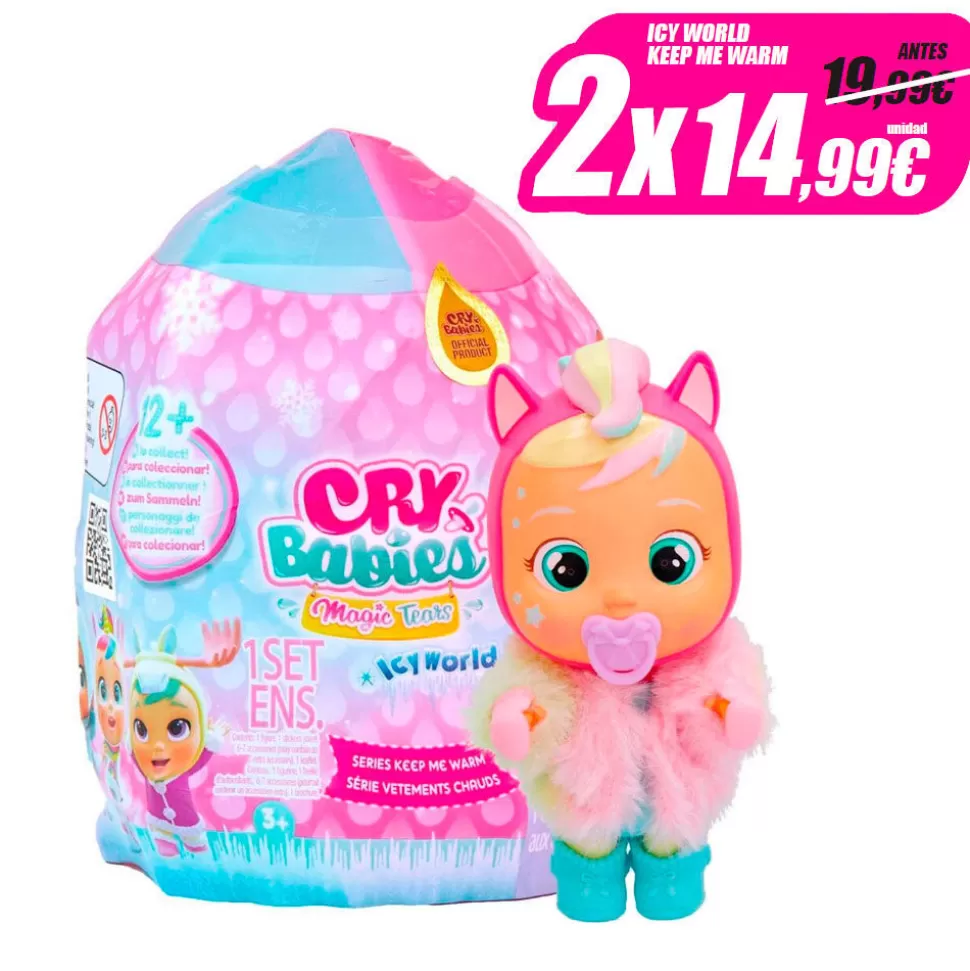 Bebes Llorones Muñecas^ Icy World Keep Me Warm Modelo Sorpresa