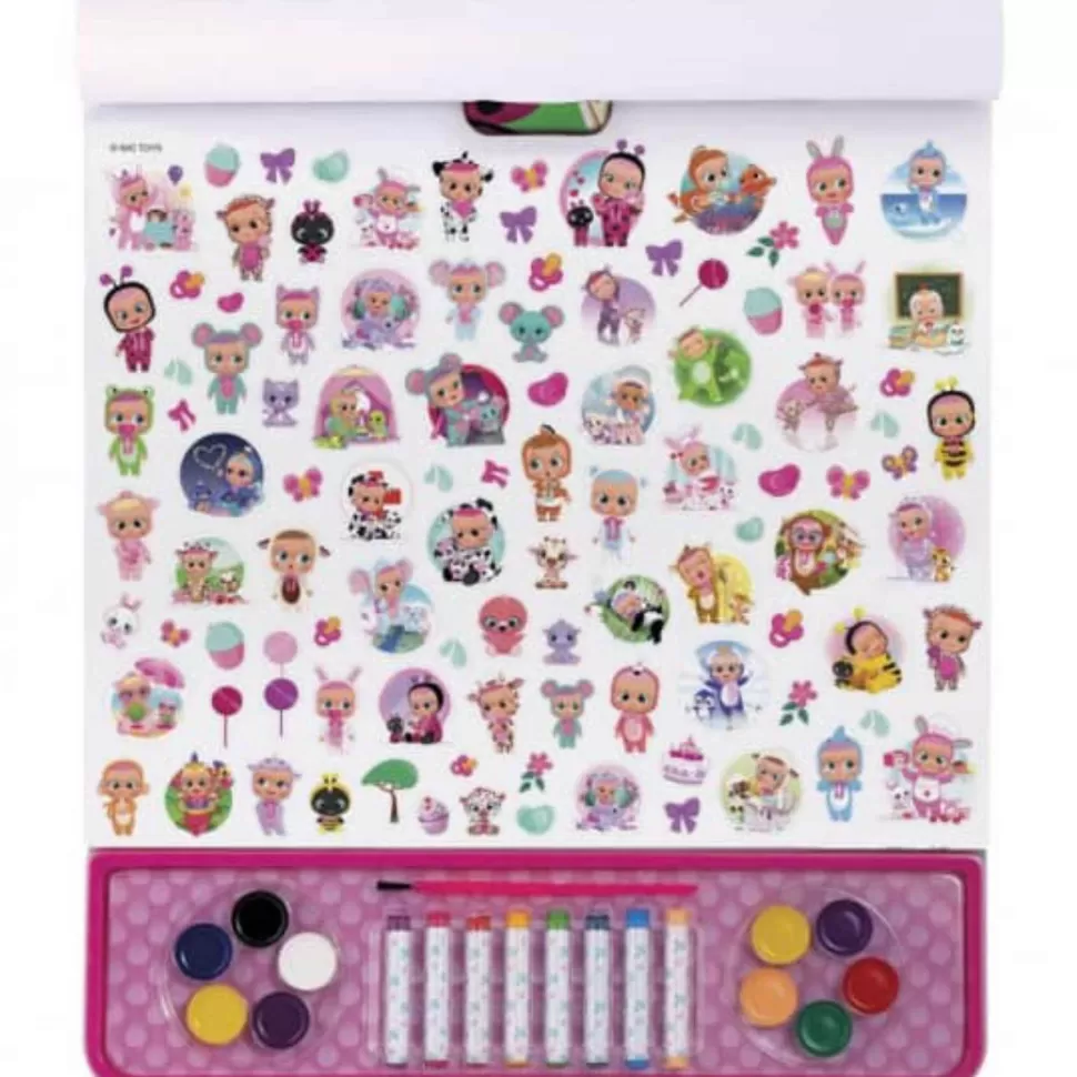 Bebes Llorones Manualidades^ Libro De Colorear Giga Block 4 En 1