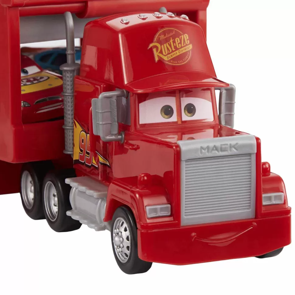 Cars Vehículos Y Radio Control^ Camion Mack Transportador De Coches De Juguete 3 Anos