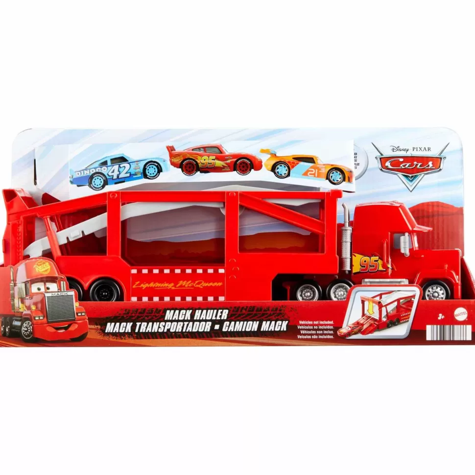 Cars Vehículos Y Radio Control^ Camion Mack Transportador De Coches De Juguete 3 Anos