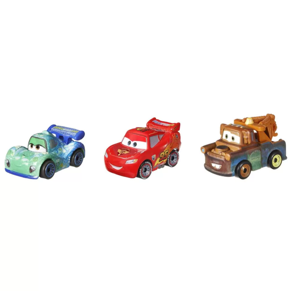 Cars Vehículos Y Radio Control^ Minis Pack De 3 Coches De Juguetemodelos Surtidos 3 Anos