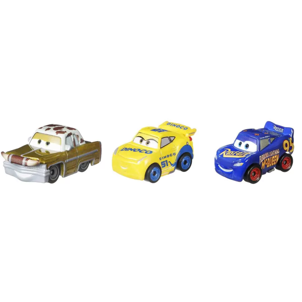 Cars Vehículos Y Radio Control^ Minis Pack De 3 Coches De Juguetemodelos Surtidos 3 Anos