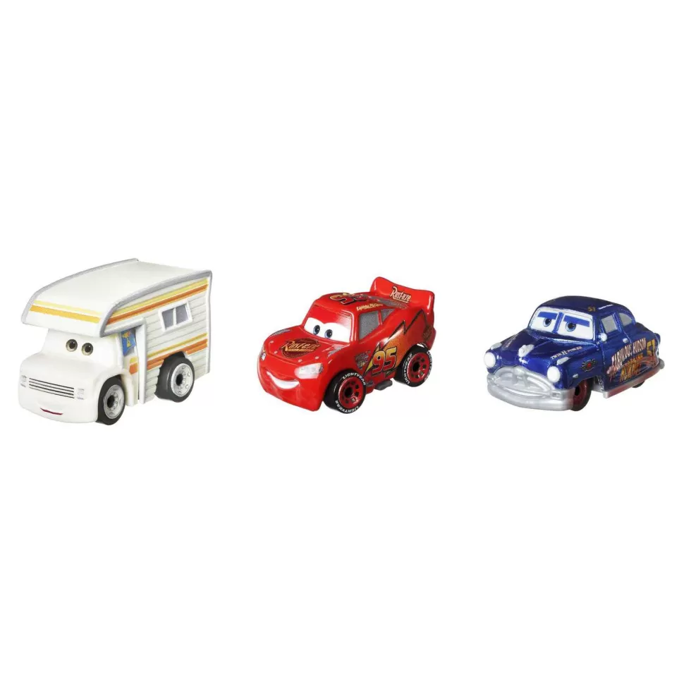 Cars Vehículos Y Radio Control^ Minis Pack De 3 Coches De Juguetemodelos Surtidos 3 Anos