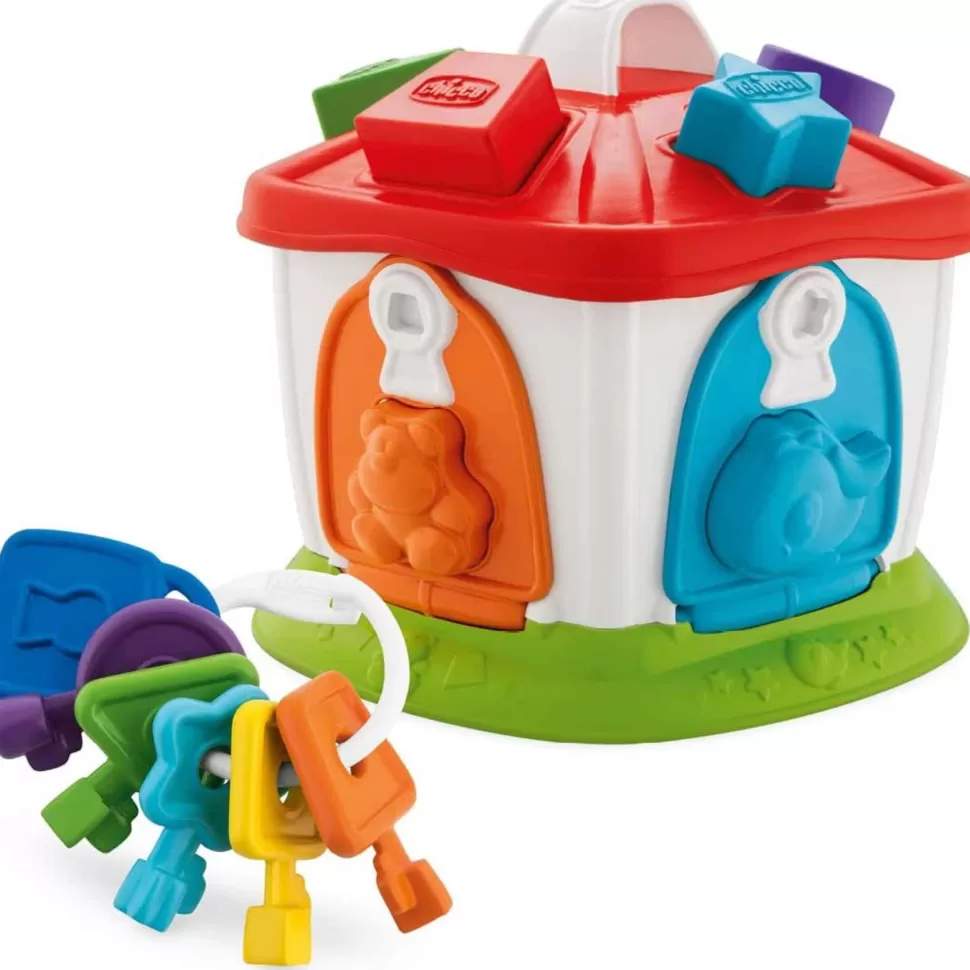 Chicco Casita De Los Animales 2 En 1Cubo De Actividades* Primera Infancia