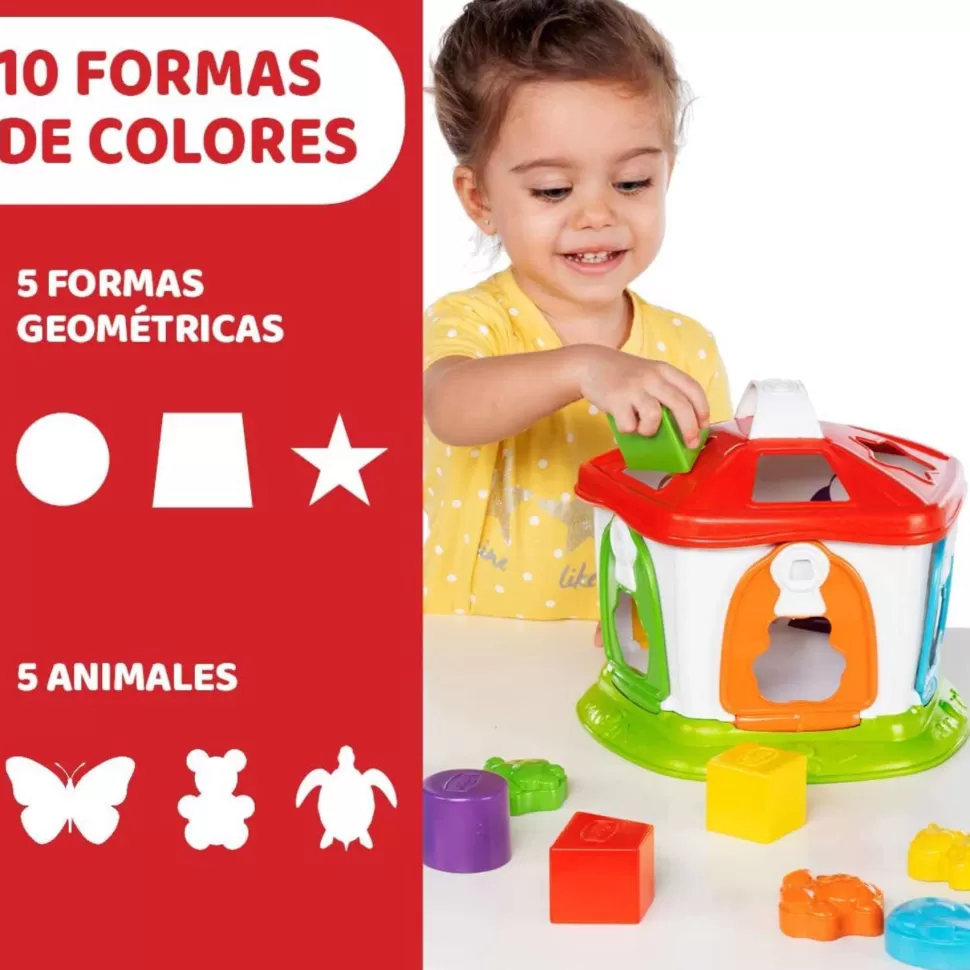 Chicco Casita De Los Animales 2 En 1Cubo De Actividades* Primera Infancia