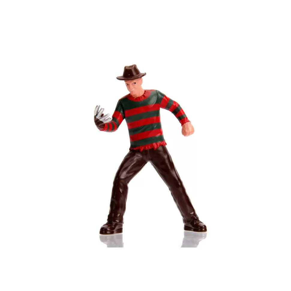 Películas y Series Coche De Metal De Pesadilla En Elm Street 1:24 Con Figura* Figuras Y Minimundos