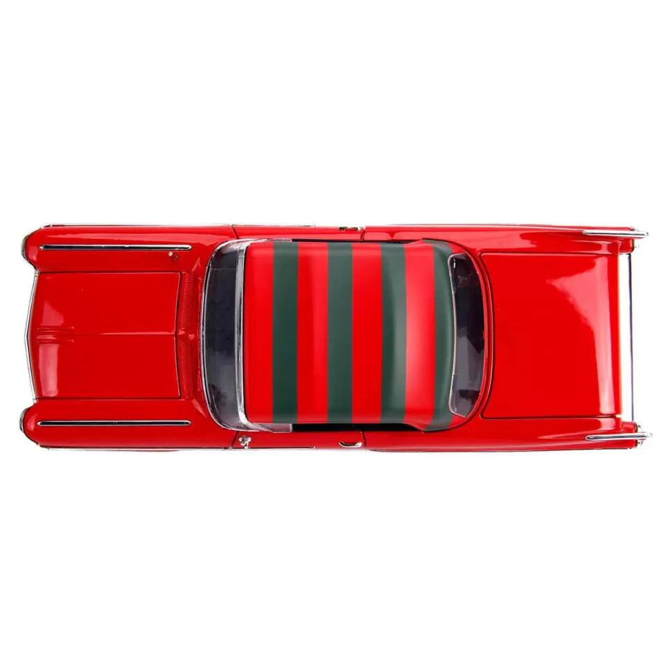 Películas y Series Coche De Metal De Pesadilla En Elm Street 1:24 Con Figura* Figuras Y Minimundos