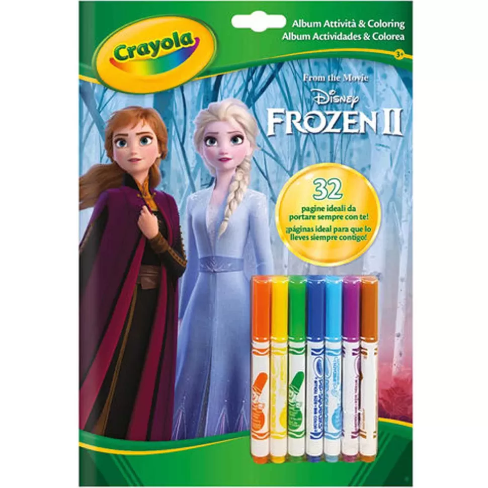 Frozen Crayola Libro Actividades Y Colorear 2 * Manualidades