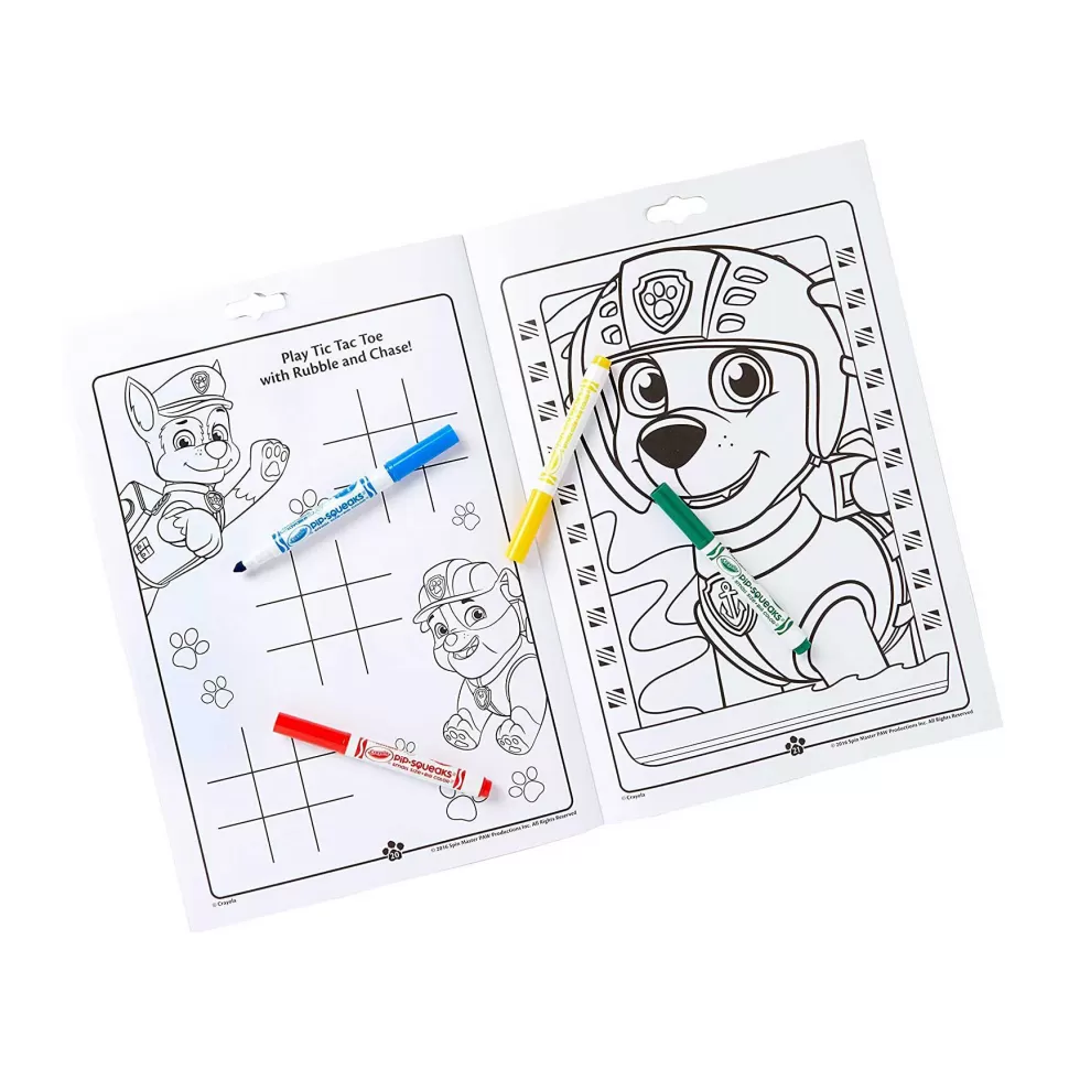 Patrulla Canina Paw Patrol Manualidades^Crayola Libro De Actividades Paw Patrol Con 7 Rotuladores