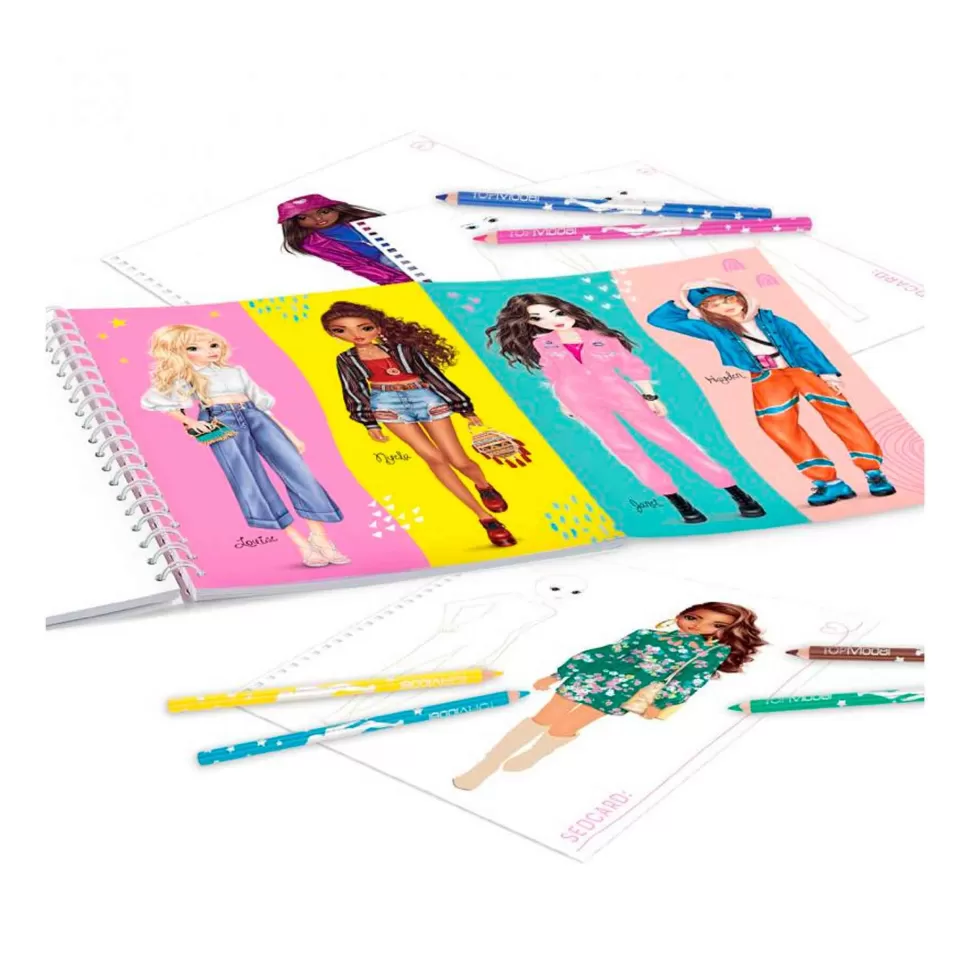 TopModel Vuelta Al Cole^Create Your Cuarderno Para Colorear