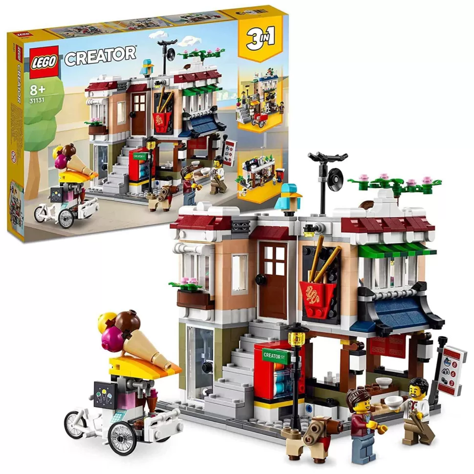 * Creator 3 En 1 Restaurante De Fideos Del Centro 31131* Juegos De Construcción
