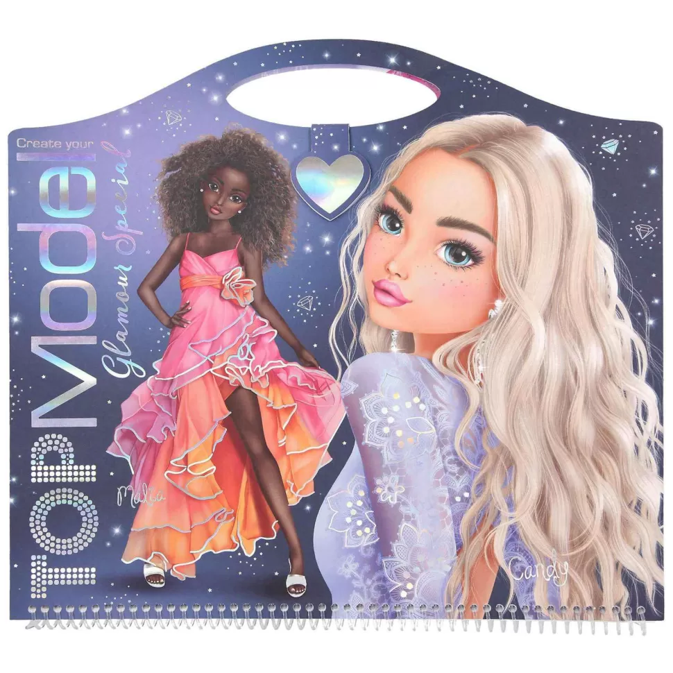 TopModel Cuaderno Para Colorear Create Your Glamour Special* Manualidades