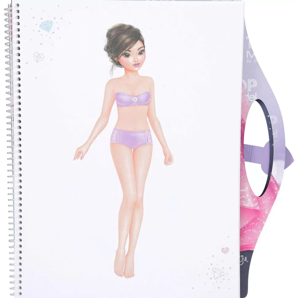 TopModel Cuaderno Para Colorear Create Your Glamour Special* Manualidades