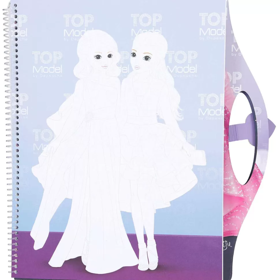 TopModel Cuaderno Para Colorear Create Your Glamour Special* Manualidades