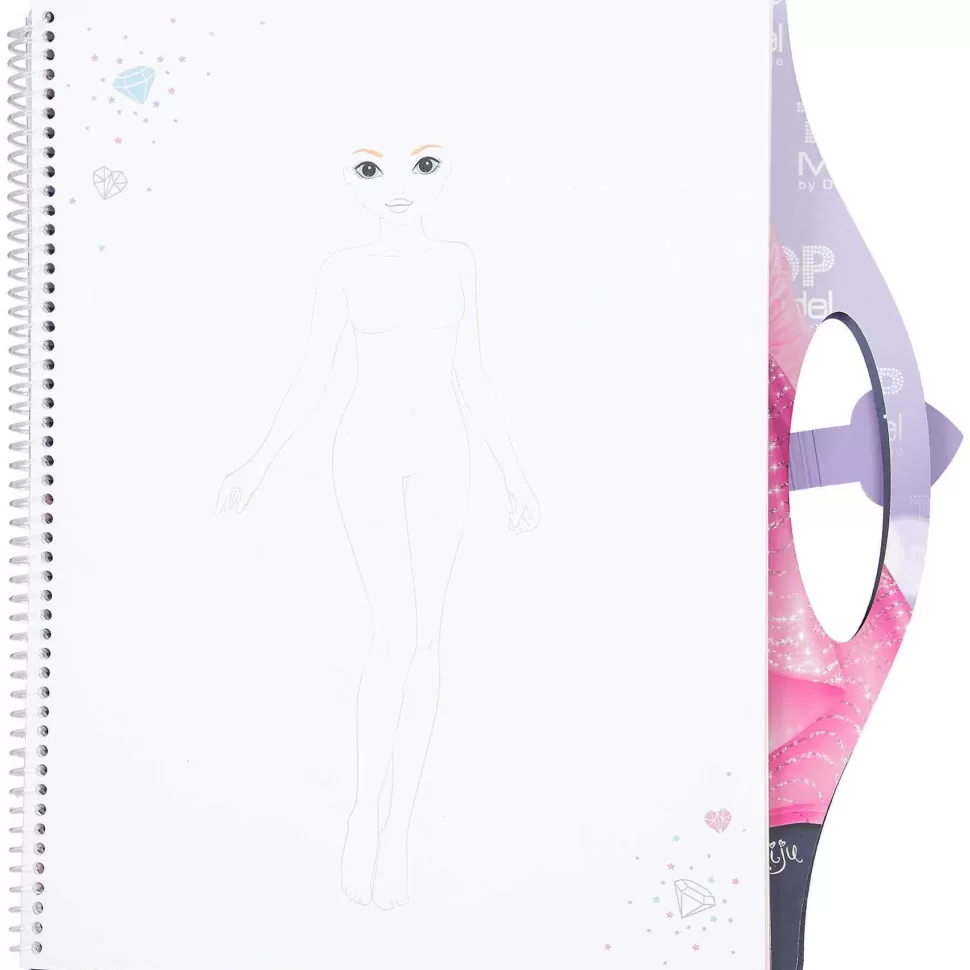TopModel Cuaderno Para Colorear Create Your Glamour Special* Manualidades