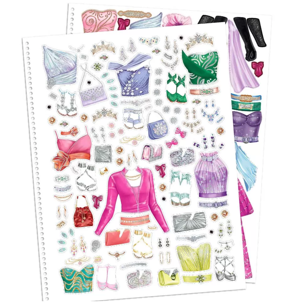 TopModel Cuaderno Para Colorear Create Your Glamour Special* Manualidades