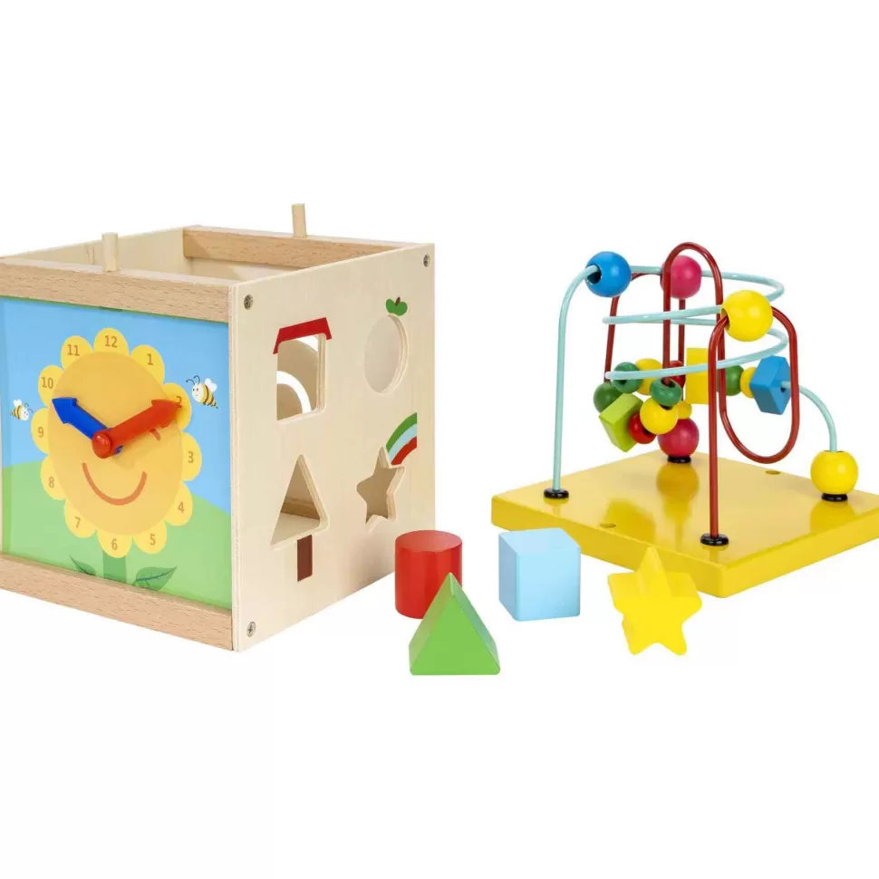 Maderas Cubo Activity 5 En 1 Juguete Infantil De Madera | * Juguetes De Madera